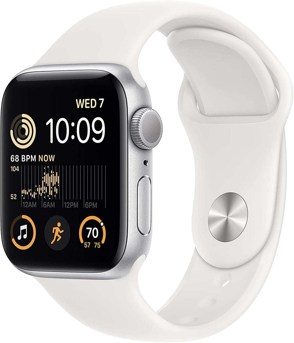 Apple Watch SE(第2世代) GPSモデル 40mm シルバーアルミニウムケース ...