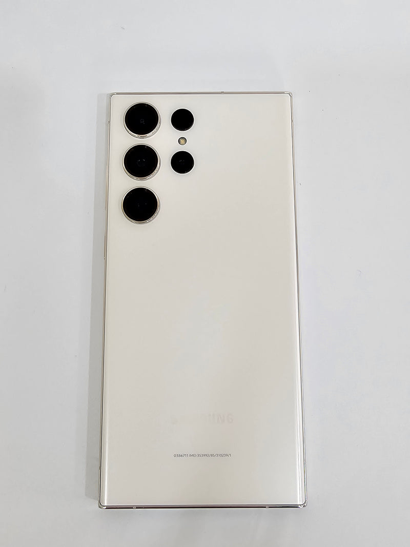 Galaxy S23 Ultra 256GB SM-S918N 5G CREAMクリーム[Bランク] SIM 
