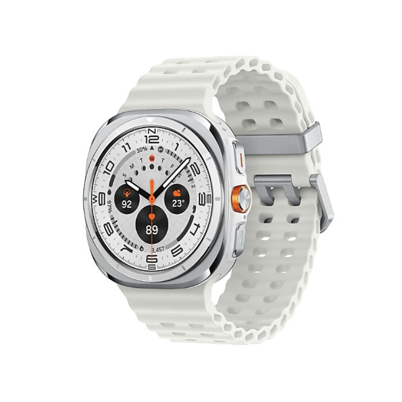 [新品]Galaxy Watch Ultra Titanium White 47mm LTE Only ギャラクシーウォッチ ウルトラ チタニウムホワイト SM-L705(*Felica非対応)