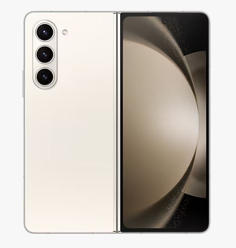 [Bランク]Galaxy Z Fold5 CREAM ギャラクシー Z フォールド5 クリーム SM-F946 DUAL SIMフリー 256GB 5G 本体