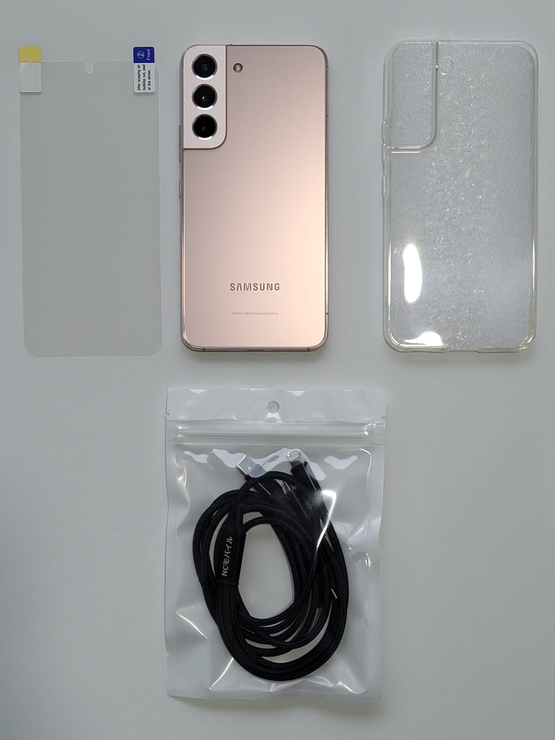 [New]Galaxy S22 PLUS 5G SM-S906N 8/256GB SIM Free (Pink Gold) 