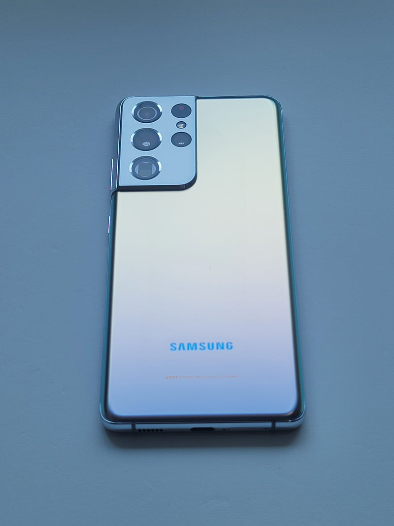 「中古/Aランク」Galaxy S21 Ultra 5G SM-G998N 256GB SIMフリー (シルバー)　