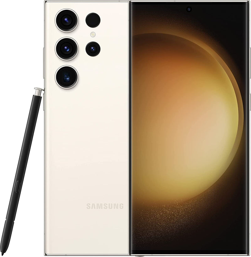 新品]Galaxy S23 Ultra 5G SM-S918N 12/256GB SIMフリー (クリーム)