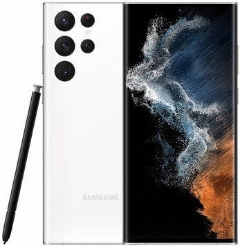 [中古/Aランク]Galaxy S22 Ultra 5G SM-S908N 12/256GB SIMフリー (ホワイト)
